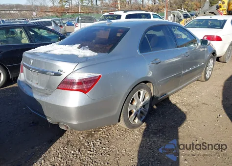 2009 Acura Rl 3.7 from USA, damaged, VIN JH4KB26609C001735